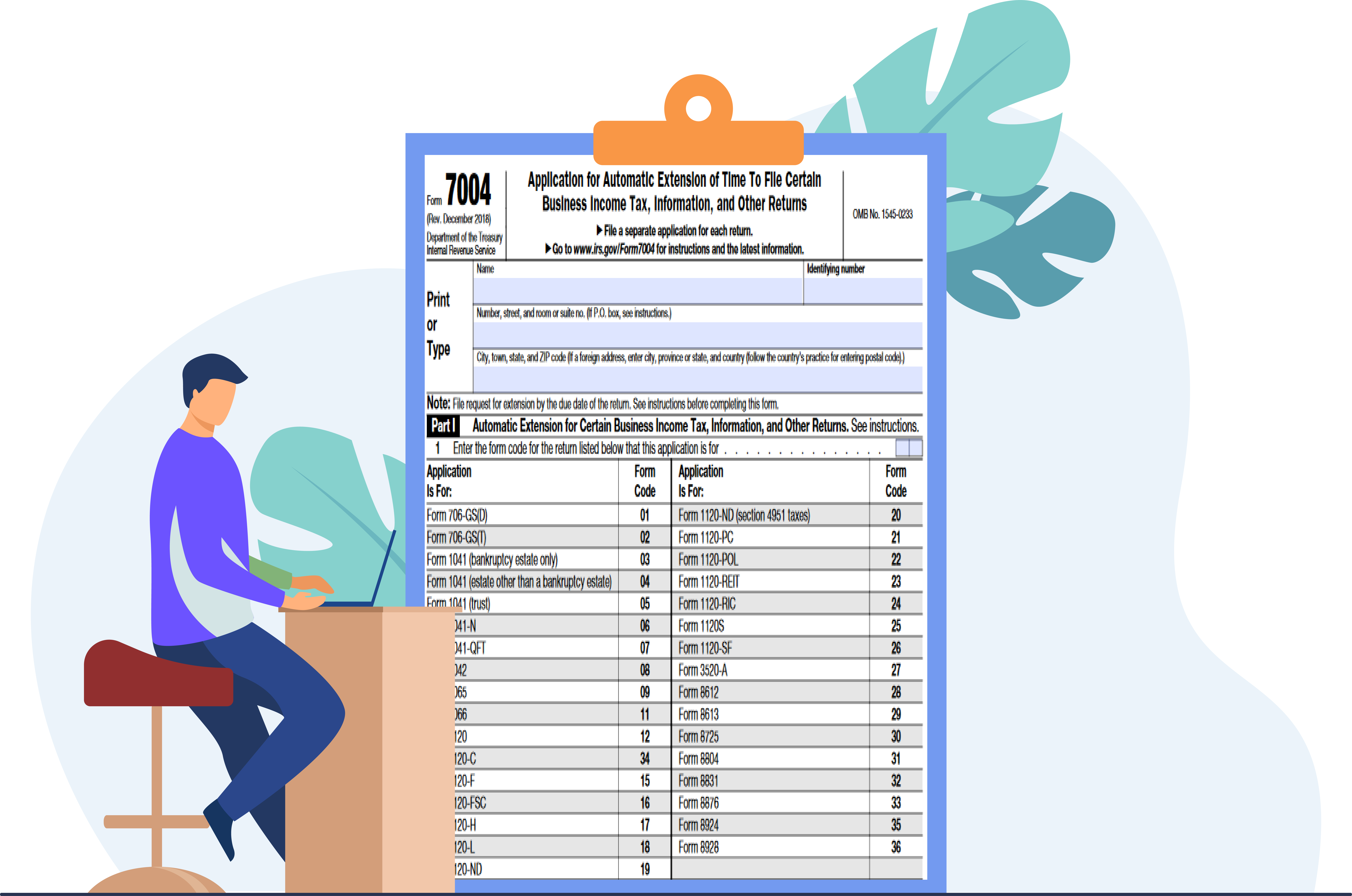 How to File an Extension Form 7004